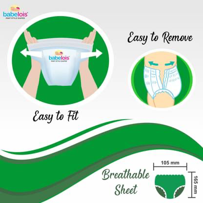 babelois Pant Style Diaper - S (48 Pieces) - Image 5