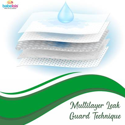 babelois Pant Style Diaper - S (48 Pieces) - Image 6