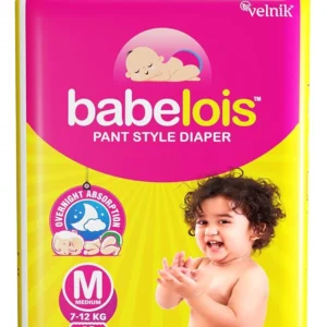 Pant Style Baby Diapers – Cottony Soft, Overnight Absorption | Size Medium | 24, 34 & 48 Count Packs