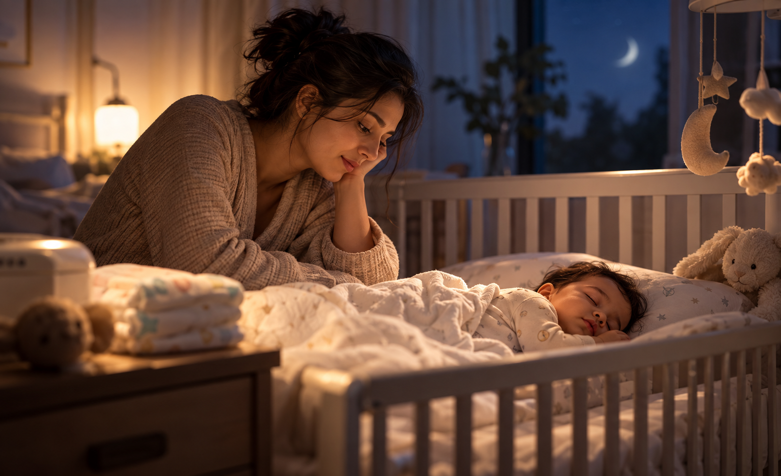 When to Change Your Baby's Diaper at Night Babelois